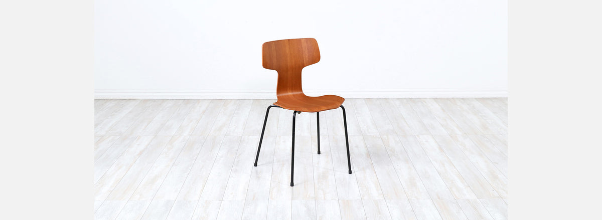 Arne Jacobsen Model-3103 Teak Chair for Fritz Hansen