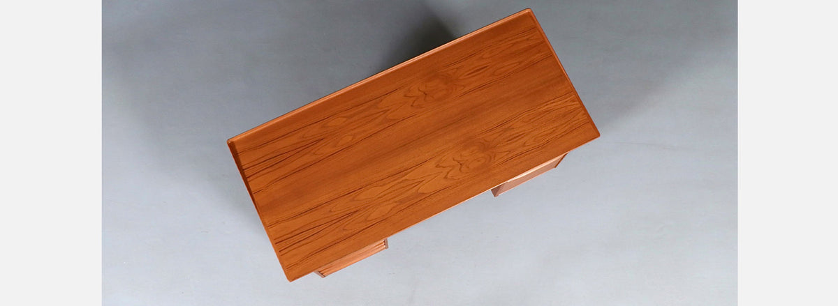 Danish Modern Floating-Top Desk by Peter Lovig Nielsen