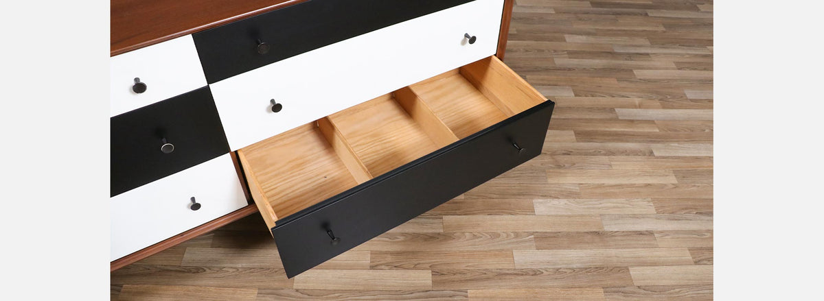 Richard Thompson Two-Toned Lacquered Dresser for Glenn of CA