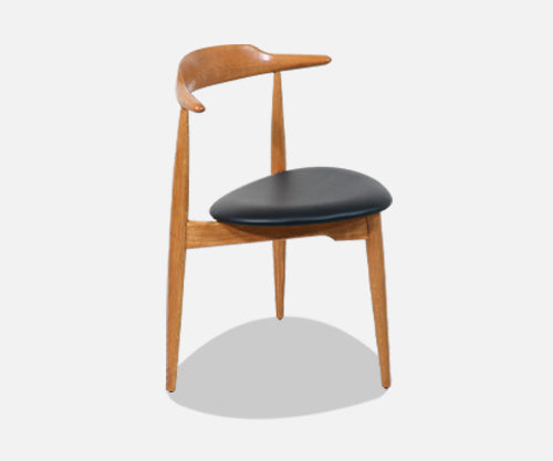 Hans J. Wegner Model-4103 Oak & Leather Desk Chair for Fritz Hansen