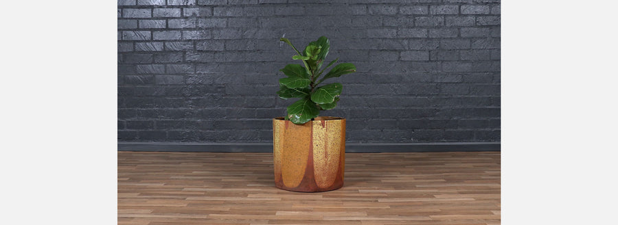 Californian Modern "Flame Glaze" Planter by David Cressey & Robert Maxwell 