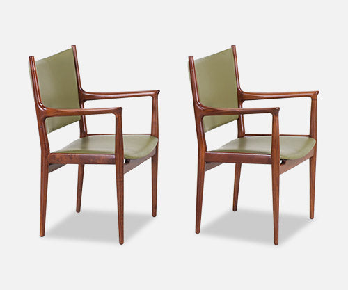 Hans J. Wegner JH-509 Arm Chairs for Johannes Hansen
