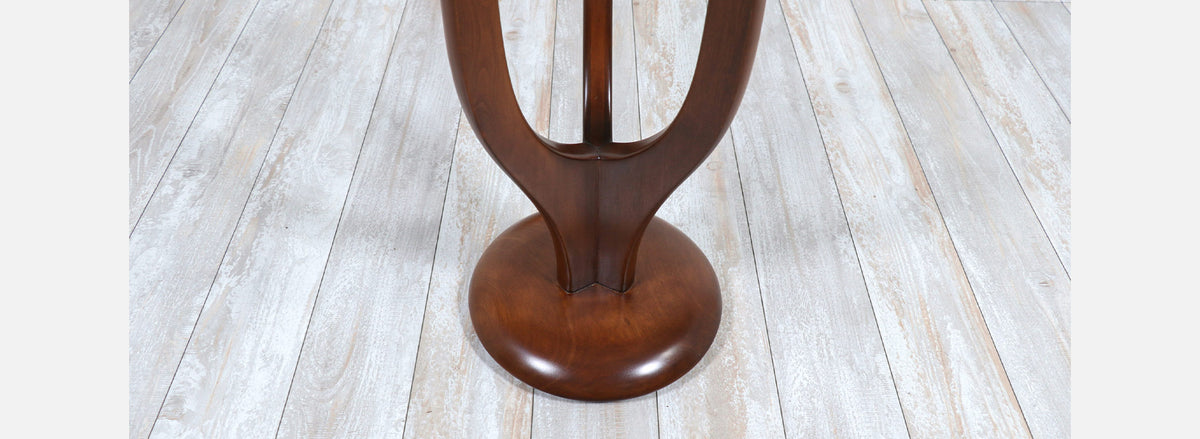 California Modern Sculpted Trident-Style Floor Lamp by Modeline