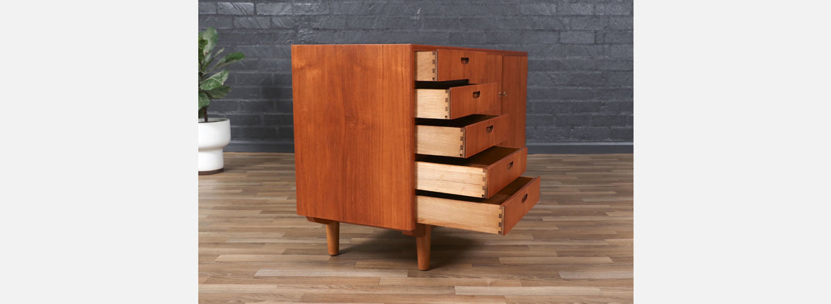 Danish Modern Teak Credenza by Herluf Agergaard 