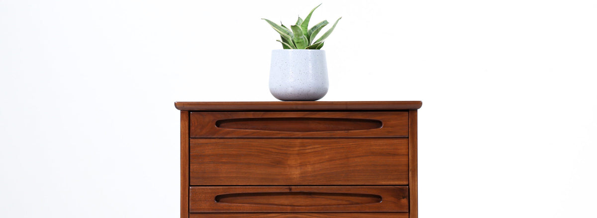 Mid-Century Modern Walnut Night Stands by American of Martinsville