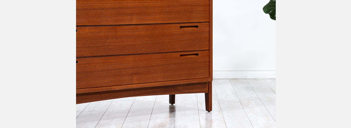 Danish Modern Teak Chest of Drawers by William Watting