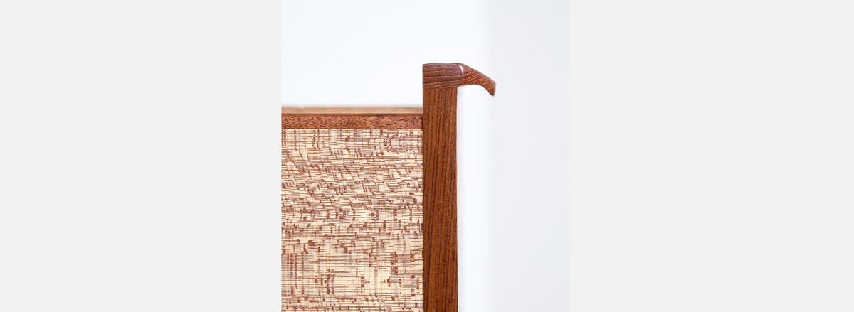 Danish Modern Floating-Top Teak Desk by G.V. Møbler