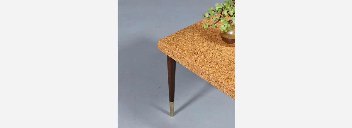 Paul Frankl Cork Side Table for Johnson Furniture