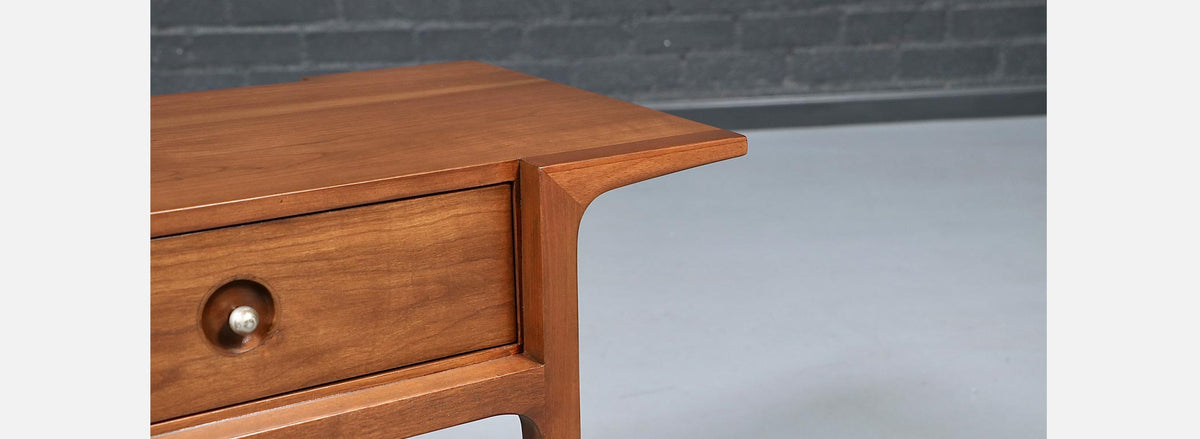 Rare "Counter Point" Night Stand by John Van Koert for Drexel