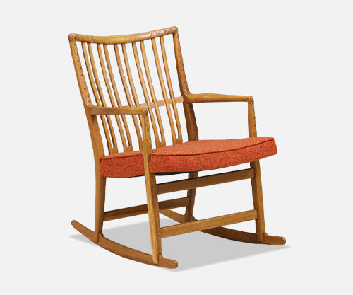 Hans J. Wegner ML-33 Rocking Chair for Mikael Laursen