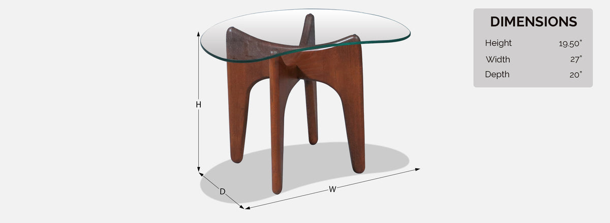 Adrian Pearsall "Stingray" Side Tables for Craft Associates