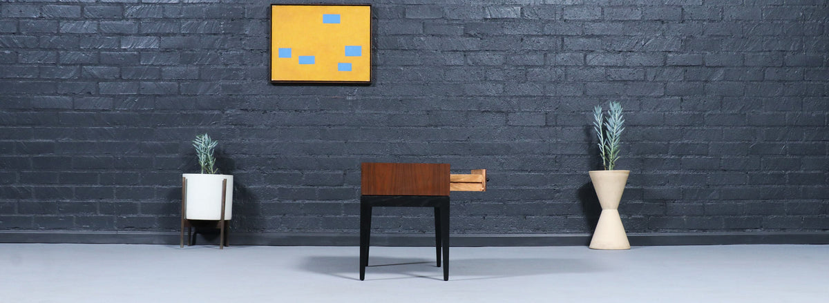 Harvey Probber Walnut Night Stands