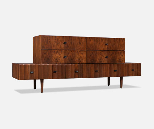 Mid-Century Canadian Brutalist Modular Dresser