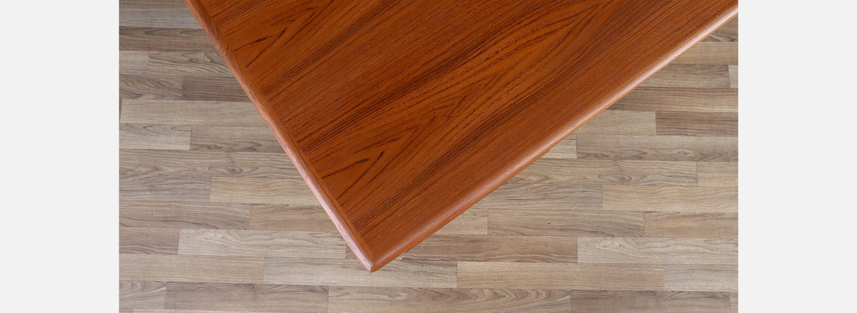 Erik Brouer Executive Desk with Bookcase for Brouer Møbelfabrik