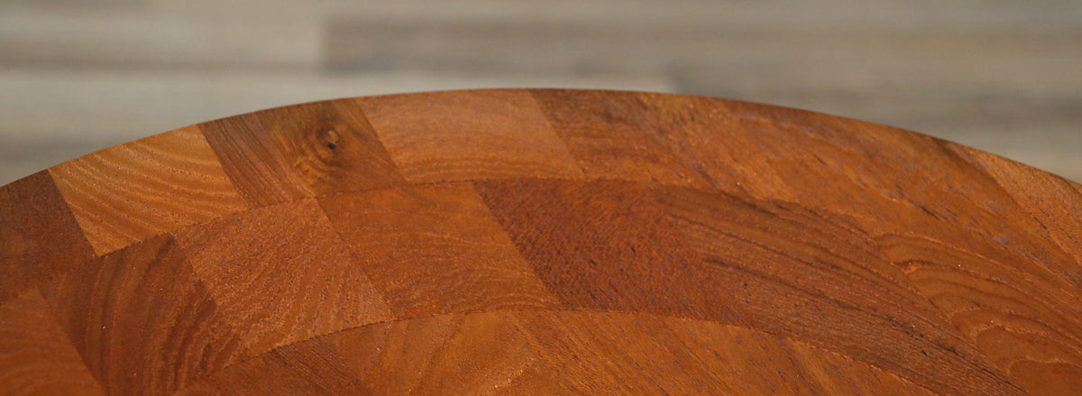 Mid-Century Swedish Modern Reversible Tray Top Side Table by Dux