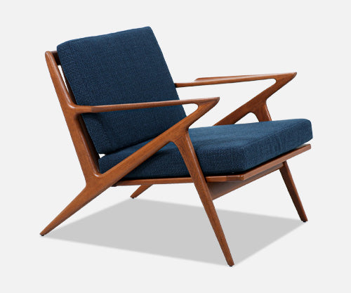 Danish Modern "Z" Teak Lounge Chair by Poul Jensen for Selig