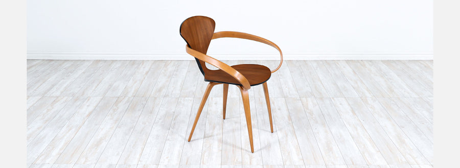 Mid-Century Modern "Pretzel" Armchair by Norman Cherner for Plycraft 