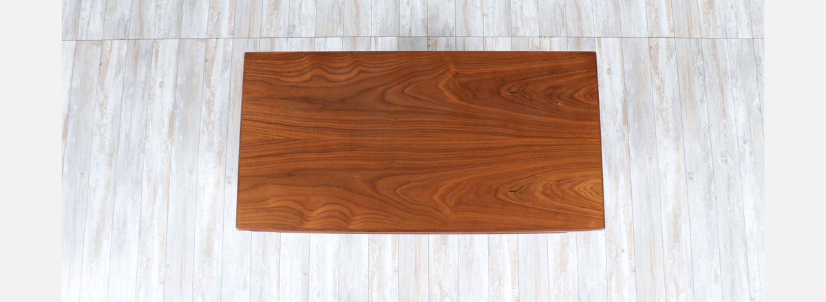 Mid-Century Modern Walnut Chest of Drawers by Westnofa