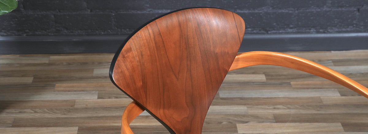 Mid-Century "Pretzel" Arm Chair by Norman Cherner for Plycraft