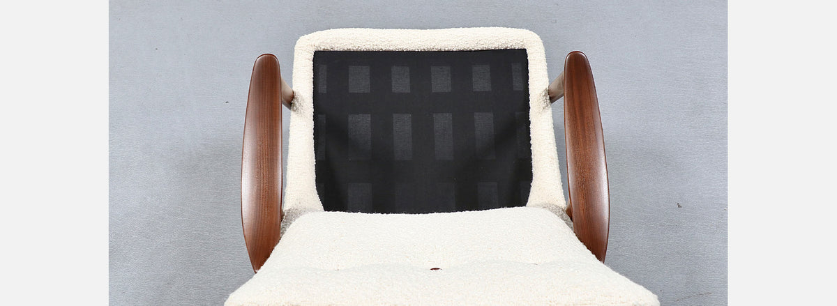 Norwegian Modern "Klarinett" Teak Lounge Chair by More Lenestolfabrikk