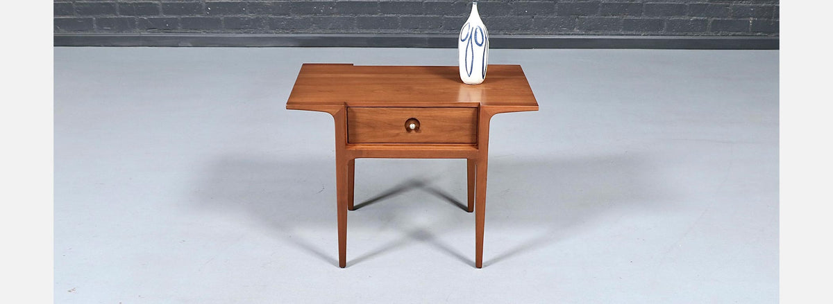 Rare "Counter Point" Night Stand by John Van Koert for Drexel
