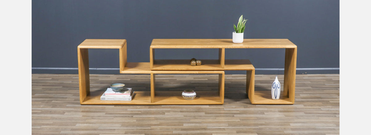 Mid-Century Modern Modular Credenza / Bookshelves System