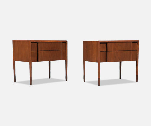 Mid-Century Modern "Parallel" Night Stands by Barney Flagg for Drexel