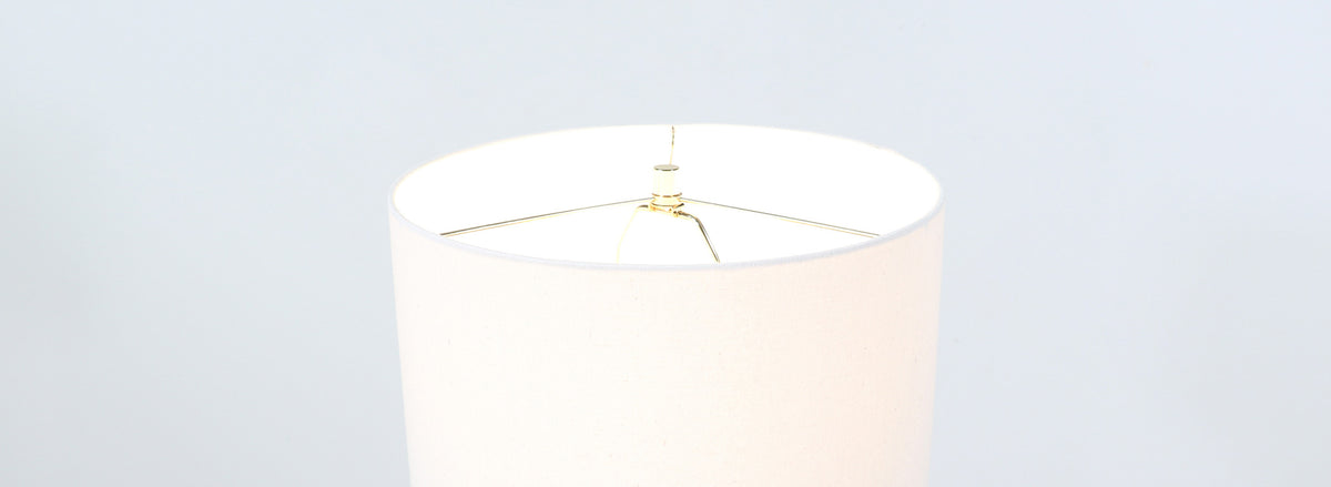 California Modern Sculpted Ebony Table Lamp by Modeline of CA