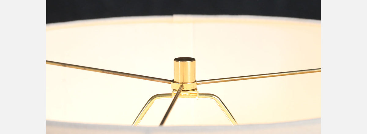 Mid-Century California Modern Sculpted Table Lamp by Modeline