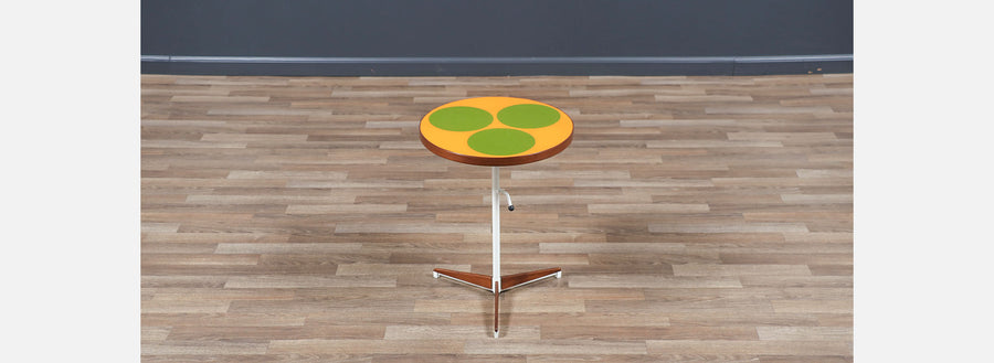 Peter Pepper Products Adjustable Tripod Resin Side Table