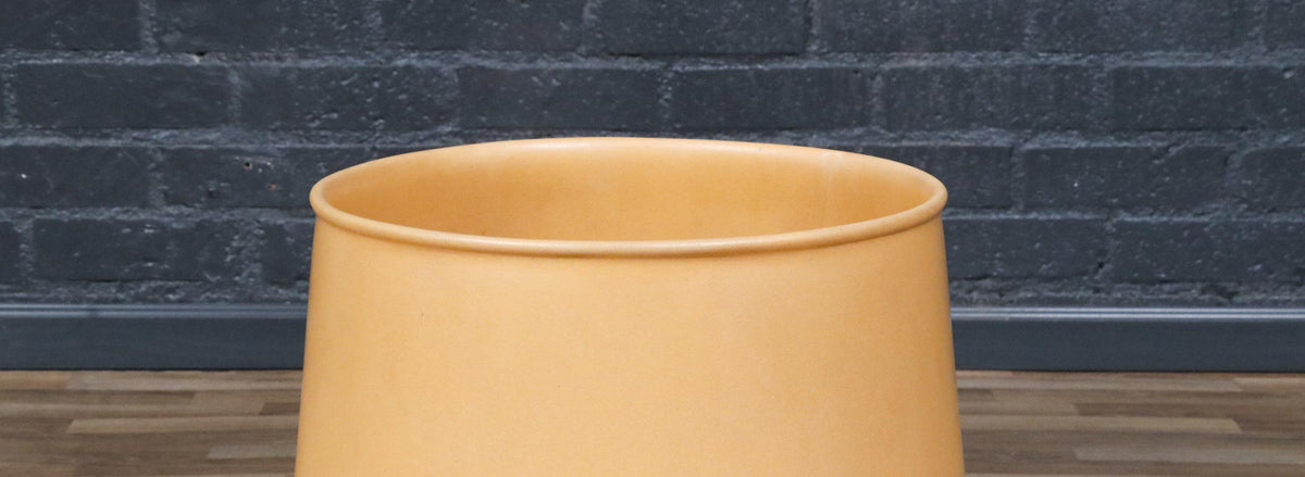 Californian Pro Artisan Mustard Planter by David Cressey & Raul Coronel
