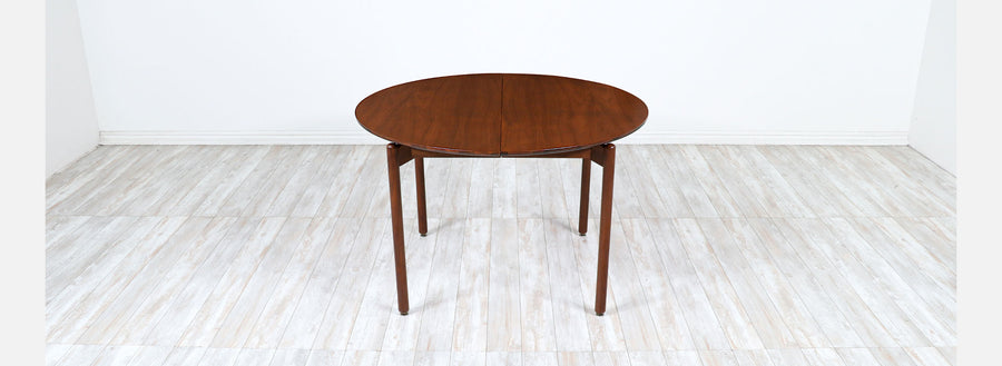 Greta M. Grossman Expanding Walnut Dining Table for Glenn of California