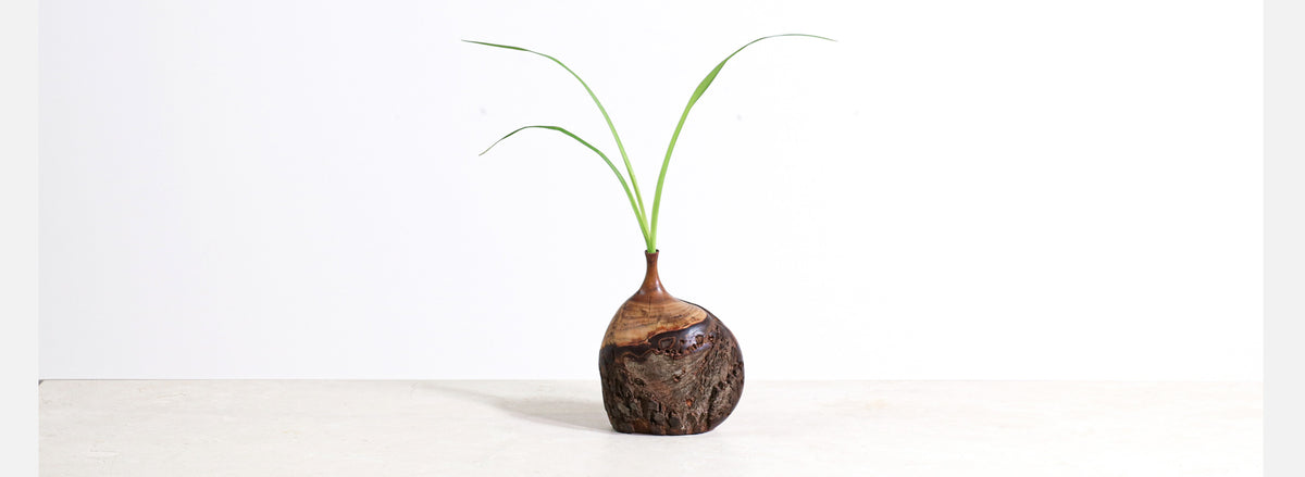 California Modern Handcrafted Weed Pot Vase by Doug Ayers