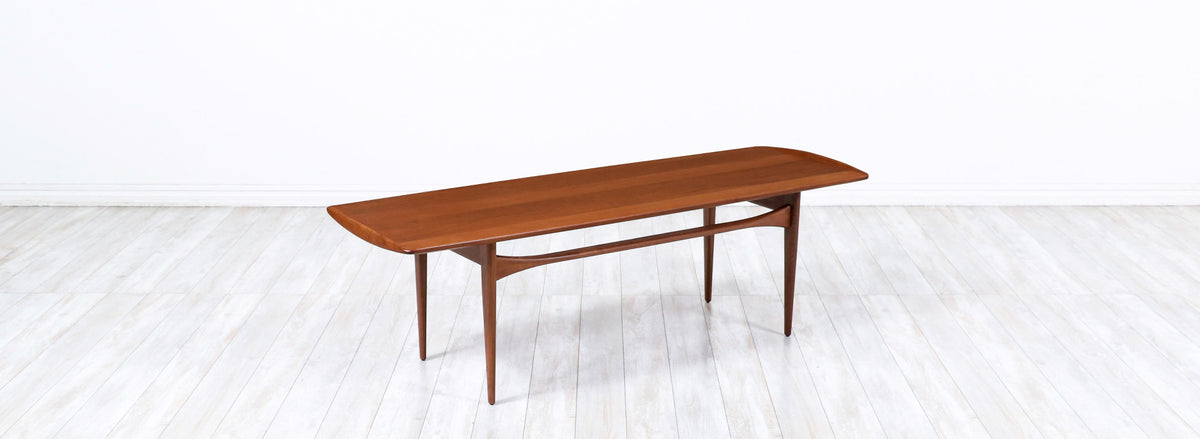 Tove & Edvard Kindt-Larsen Teak Coffee Table for France & Son