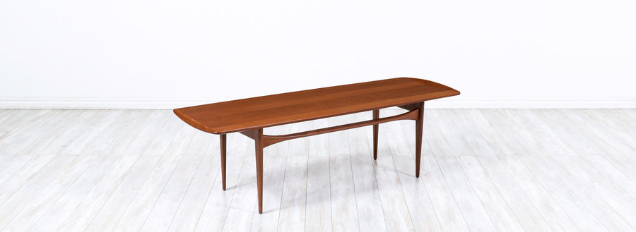 Tove & Edvard Kindt-Larsen Teak Coffee Table for France & Son