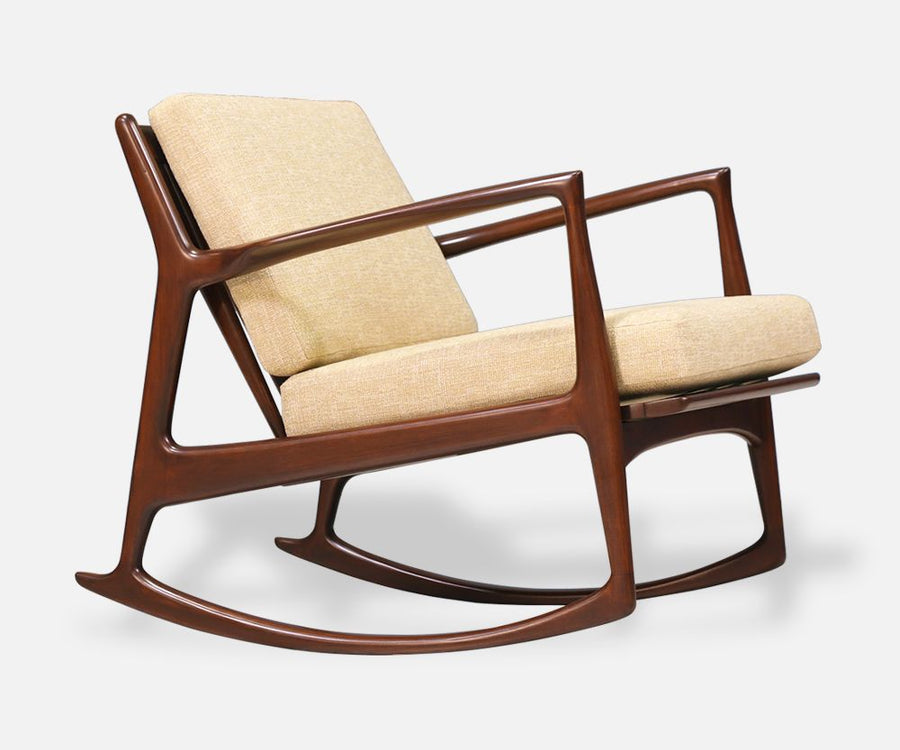 Ib Kofod-Larsen Rocking Chair for Selig 