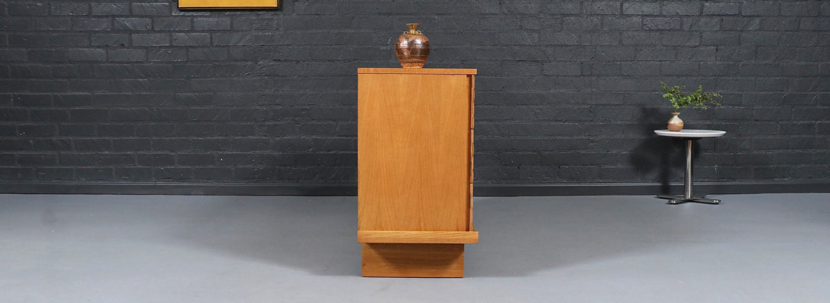 California Modernist "Basket Weave" Dresser by Paul Laszlo