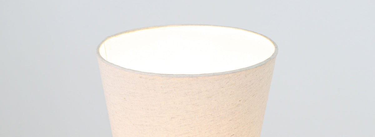 John Keal Sculpted Trident-Style Floor Lamp for Modeline