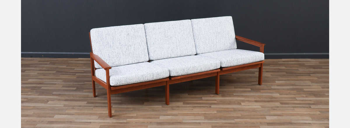 Illum Wikkelsø "Capella" Teak Sofa for N. Eilersen