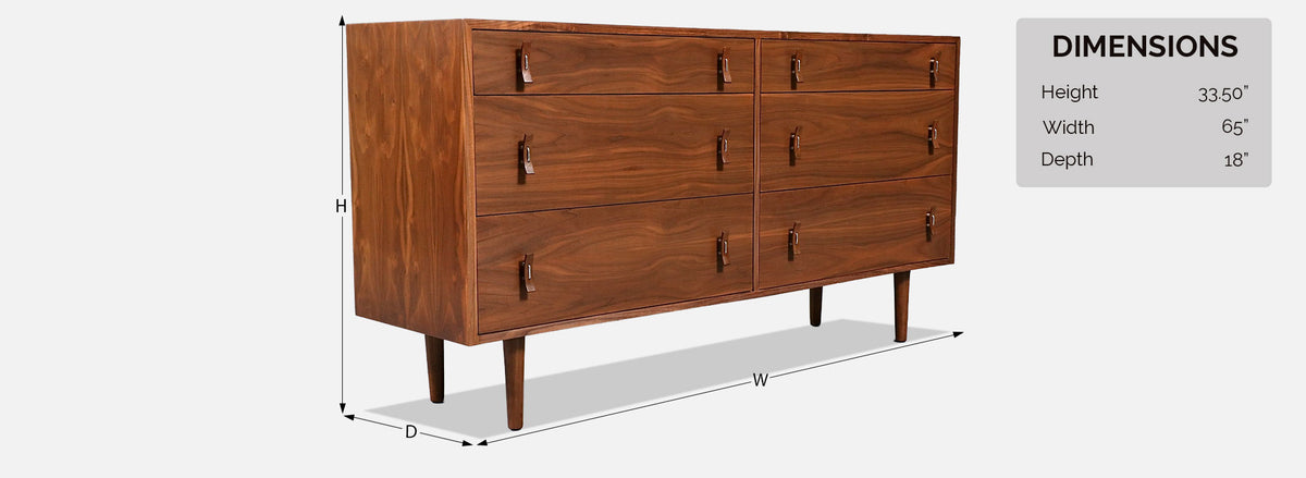 California Modern Dresser by Stanley Young for Glenn of California