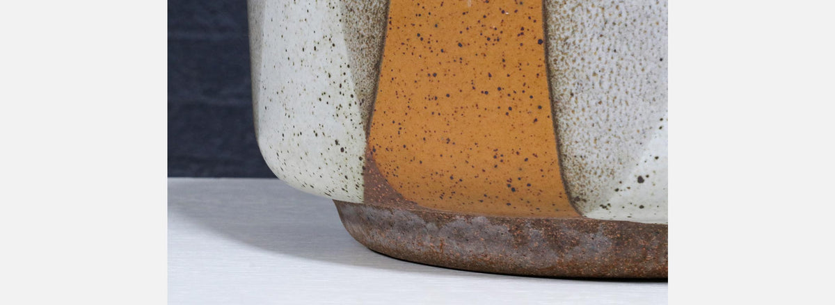 Californian Pro Artisan "Flame Glaze" Tire Planter by David Cressey & John Follis