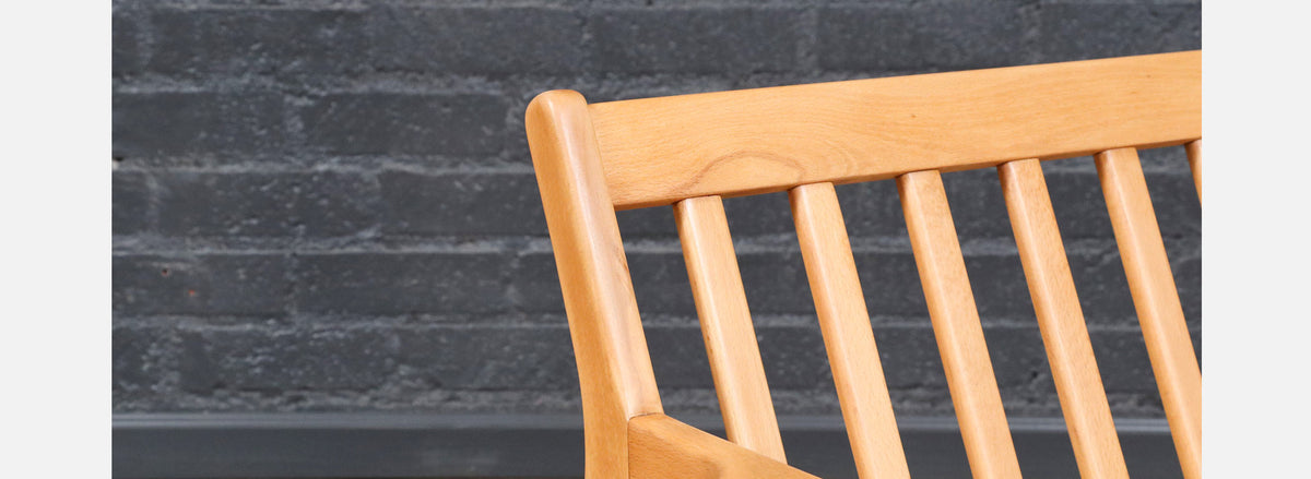 Folke Ohlsson Model "Tema 1" Beechwood Lounge Chairs for Dux