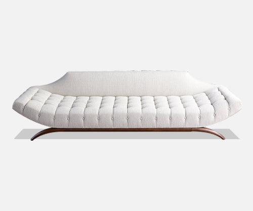 Adrian Pearsall "Gondola" Biscuit-Tufted Sofa for Craft Associates