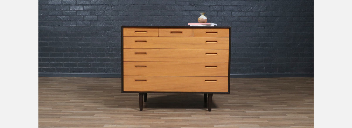 Edward J. Wormley Two-Tone Dresser for Dunbar