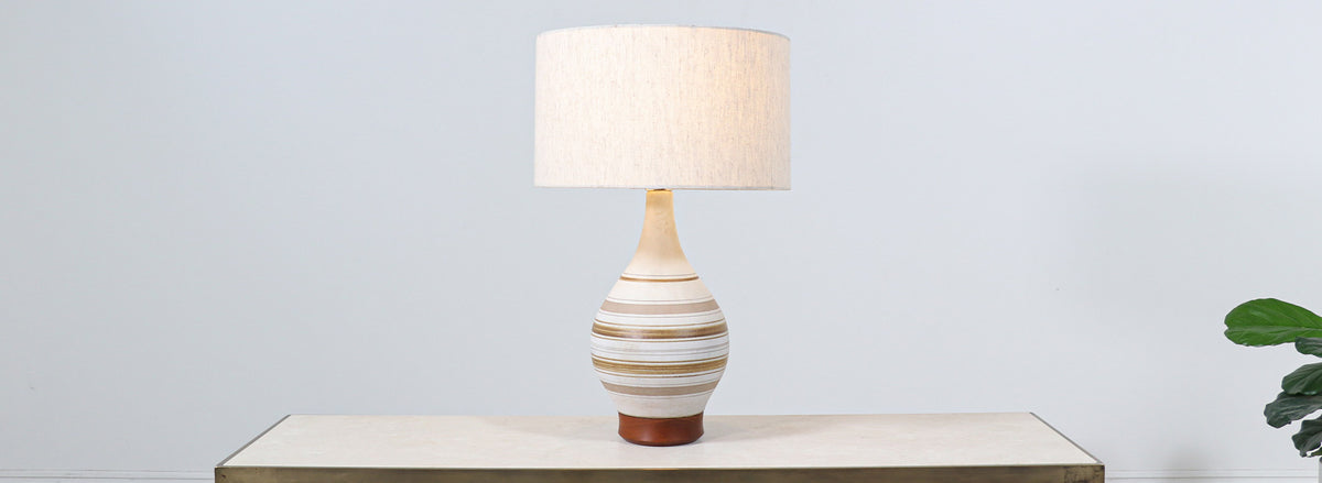 Gordon & Jane Martz Ceramic Table Lamp for Marshall Studios