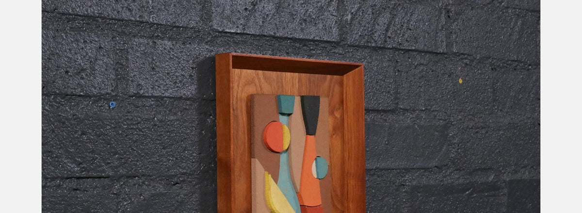 Californian Modern Abstract Wall Art Panels by Allan Noonan