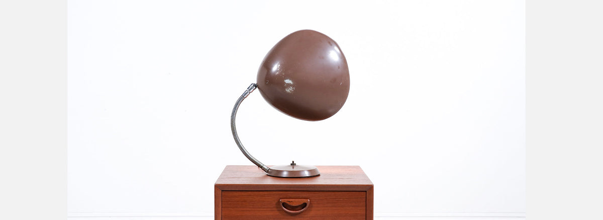 Greta M. Grossman "Cobra" Table Lamp for Ralph O. Smith