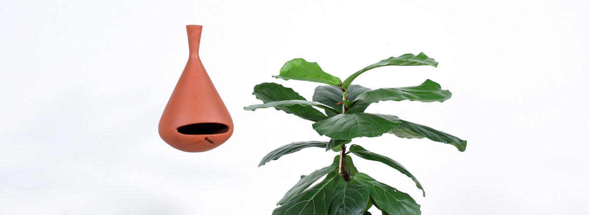 Malcolm Leland Hanging Bird Shelter for Architectural Pottery 