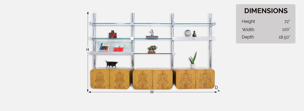 Janet Schwietzer "Obra" Wall Unit for Pace Collection