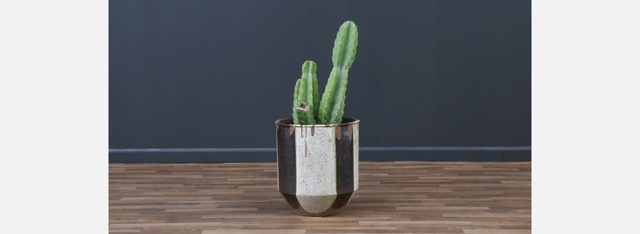 David Cressey & Robert Maxwell "Flame Glaze " Planter